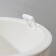 Kashpo for flowers with an insert "Inspiration", 3 l, white color