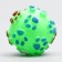 Brying toy "Ball" for dogs, 6.5 cm, green