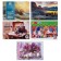 Album for drawing A4, 40 sheets, on paper, "assorted", cover covering cardboard, block 100 g/m², mix