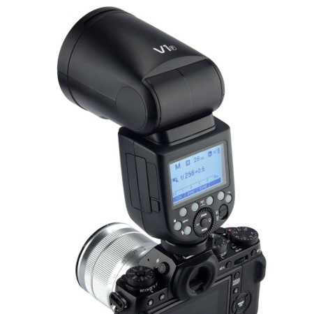 Osimed flash with a round head Godox V1f TTL, for Fujifilm-8