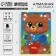 Diamond mosaic on the stand "Bear" for children, size 10 x 15 cm. Set for creativity
