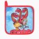 Graduation "Tea drinking with the Dragon" 17x17 cm, 35% HL, 65% PE, Vatin 250 g/m2