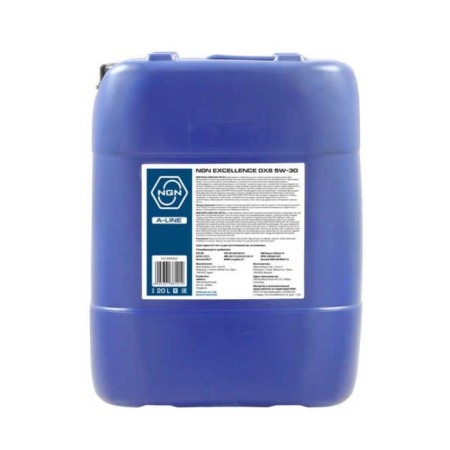 Motor oil NGN A-Line Excellence DXS 5W-30 SN/CF, synthetic, 20 liters