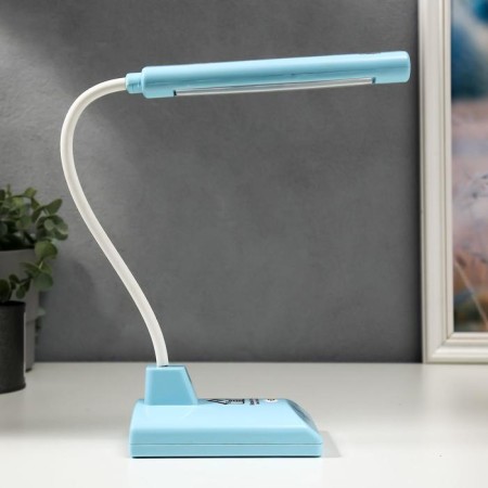 Table lamp 16291/1bl 16xLED 2W 2 modes USB AKB Blue 9x12x46 cm Risalux-4