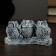 Souvenir "Three Owls" 10cm