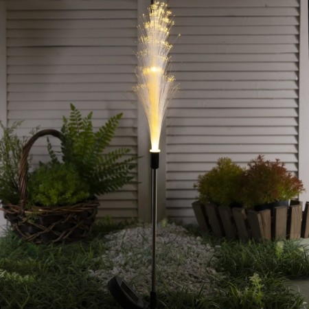Garden lamp on the sunny battery "Kolos", 85 cm, 8 LED, glow warm white