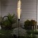 Garden lamp on the sunny battery "Kolos", 85 cm, 8 LED, glow warm white