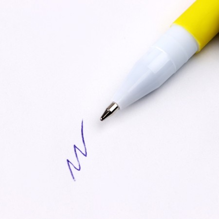 Ballpoint handle for graduation plastic software in a gift box of "excellent student" blue paste, 0.7 mm-1