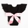 Body Kroshka I am "Pink Bant", Black, R.22, height 62-68 cm