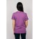 Female T -shirt, size 46, purple color