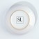Deep plate ceramic "Morocco", 14.5 cm, 550 ml, white color
