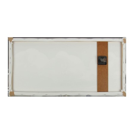 Carty watch is wall-mounted, on canvas, interior, silent "white orchids", 40 x 76 cm-2