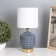 Bernard desktop lamp 1x40W E14 blue 15x15x30cm