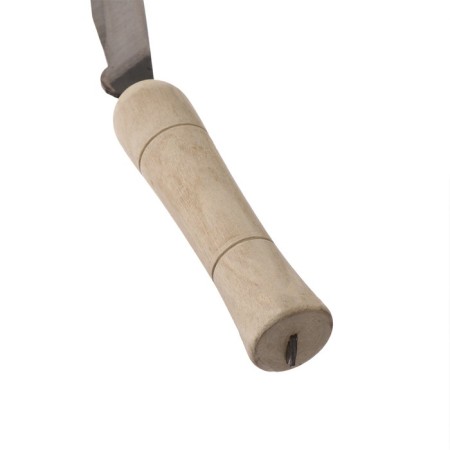 Sickle "Travnik", 14 "(35.6 cm), blade thickness 2 mm, handle of wood, Greengo-1