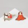 Set of badges (2 pcs.) "Lenives" sports, color in gold