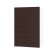 Cabinet with shelves, 400 × 300 × 600 mm, white/wenge color