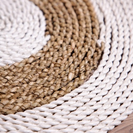 Wicker rug round 35 cm-2