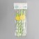 Pineapple cocktail tubes, 6 pieces in a set