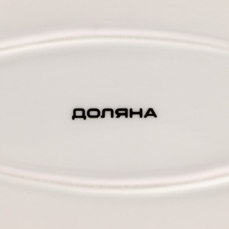 Porcelain shade "Milky Way", 29.5 × 17.5 cm, white color in specking-4