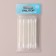 Cotton sticks, bilateral, 20 pcs, in individual packaging, white color