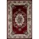 Rectangular carpet Merinos colizey, size 200x400 cm, color Red