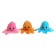 Soft toy-transformer "Osminog-Peresysh", 7 cm, on a key fabric, shifting, mix color