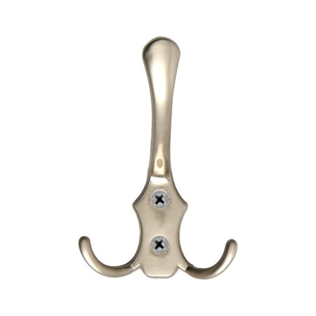 Hook furniture tundra TKT004, three -rod, matte nickel-3