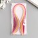 Strips for quilling 100 strips density 120 grams "Pink gradient" w. 0.5 cm dl. 39 cm