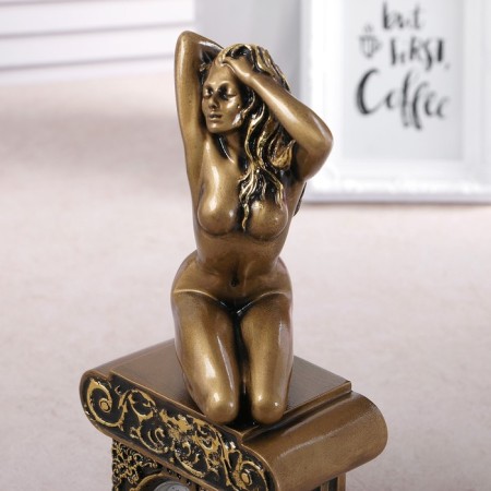 Table hours "Erato", color gold, 26x11.5x7.5 cm-9