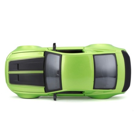 MASTO DIE-CAST FORD MUSTANG Street Racer, opening doors, 1:24, green color-4