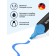 Schneider Job, 1.0-5.0 mm textbook marker, water-based ink, blue