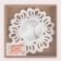 Mirror wall “curls”, D mirror surface 11 cm, white color