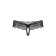 Softline collection panties, black color, size m/l