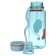 Water bottle, 600 ml, 20 x 7 cm, with sieve, blue