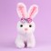 Napchik children with a soft toy "Bunny"