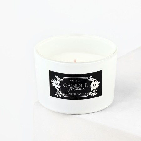 Aromatic candle “For Home”: Vanilla, 5 x 7.1 cm.-4