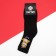 New Year's socks KAFTAN "C NG" Size 41-44 (27-29 cm), Black color