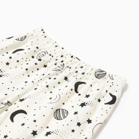 Female home set (T -shirt/shorts), black/milk color, size 48-9