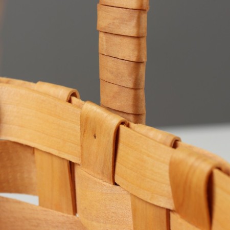 Wicker basket, 31 x 18.5 x 15/34.5 cm, sequoia-3