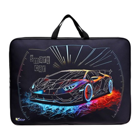 Folder A3 with handles Textile 75 mm 475*345 mm PMD 3-22-4 MART SMART CAR (braid) foil 72965-2