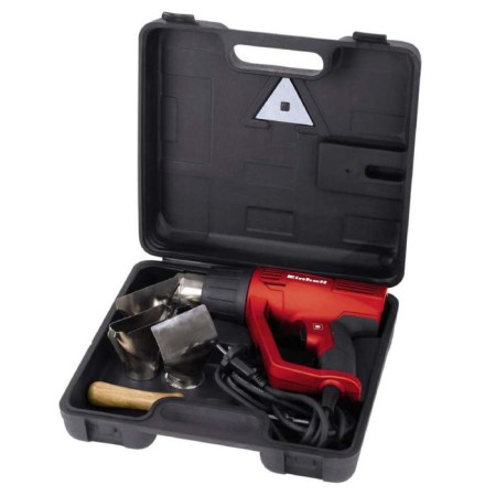 Technical hair dryer einhell th-ha 2000/1, 2000 watts, 350/550 ° C, 300-500 l/min, 4 nozzles-6