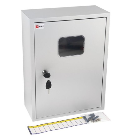 Board of EKF Schrom 1/12, IP31, for a single -phase counter, 400x300x140 mm,-1