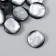 Button plastic for creativity on the leg "Smoke. Purvapons" 2.5x2.5x0.6 cm