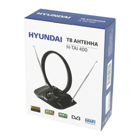 Antenna Television Hyundai H-Tai400 15DB Active black cabinet: 1.85m-8