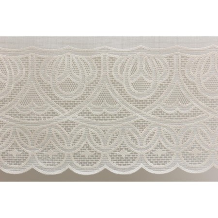 Glass "openwork" Imperial, 140 x 200 cm, beige color-3
