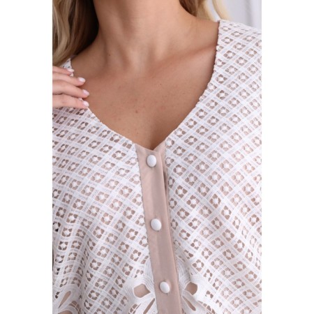 Women's dress, size 58, pink color-3