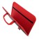 Folder for drawings and drawings for artists A3, 450 x 320 x 30 mm, handles, frame, textile, estado, black red kant