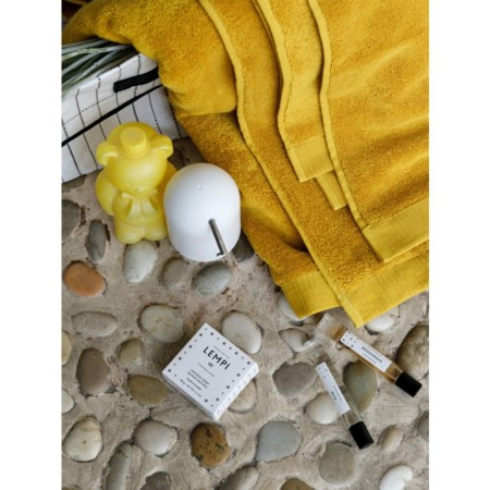 Essential towel, 612 g, size 70x140 cm, mustard color-3