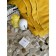 Essential towel, 612 g, size 70x140 cm, mustard color