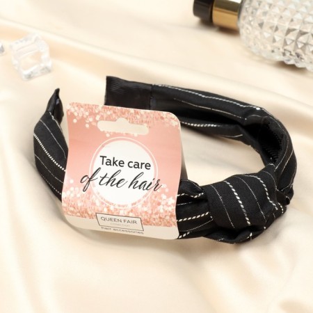 Hair rim "bends" strokes, 3 cm, black-1